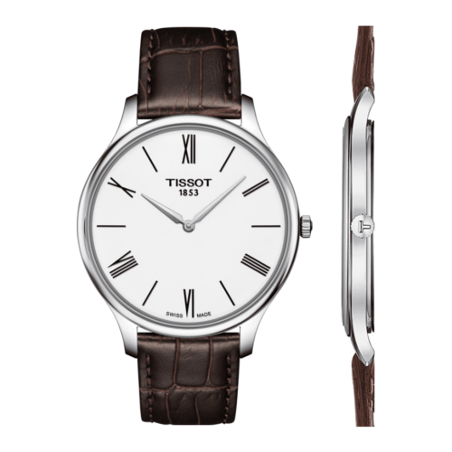 Tissot Tradition 5.5 Stainless Steel / White / Strap